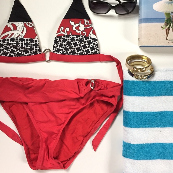 W Swim red, white and blue bikini - Picture 4 of 4